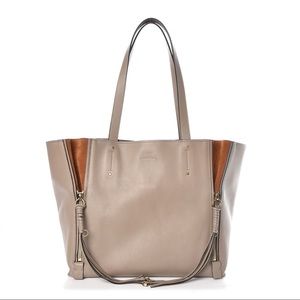 Chloe medium milo calfskin leather tote